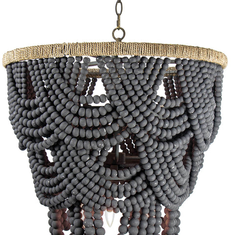 Lorelei Bohemian Candelabra Beads Accent Chandelier