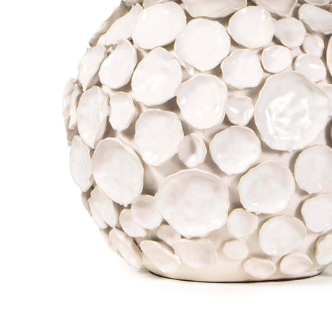 Lucia Coastal Handcrafted Round Accent Table Lamp