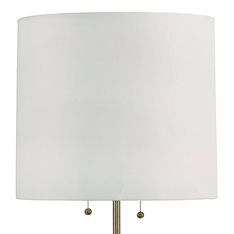 Accent Accordion Fluted Column Floor Lamp Modern Design
