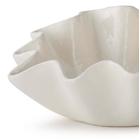 Decorating Essentials Handcrafted Asymmetrical Bowl Vase