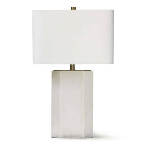 Grace Elegant Column Table Lamp with Finial Accent
