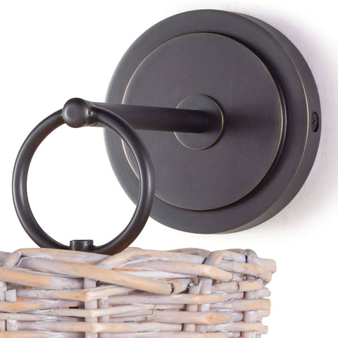 Nantucket Coastal Handcrafted Sconce Wall Light