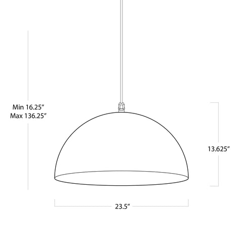 Peridot Ambient Minimalist Pendant Light for Modern Spaces