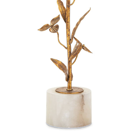 Trillium Accent Elegant Buffet Table Lamp with Finial