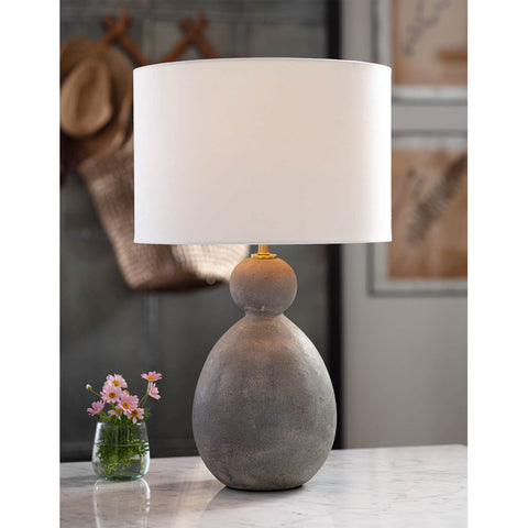 Playa Ambient Organic Drum Table Lamp