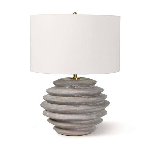 Canyon Accent Drum Table Lamp for Modern Organic Spaces