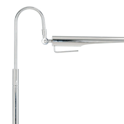 Raven Modern Accent Floor Lamp with Adjustable Head