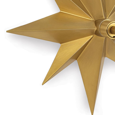 Etoile Accent Coastal Beveled Sconce Wall Light