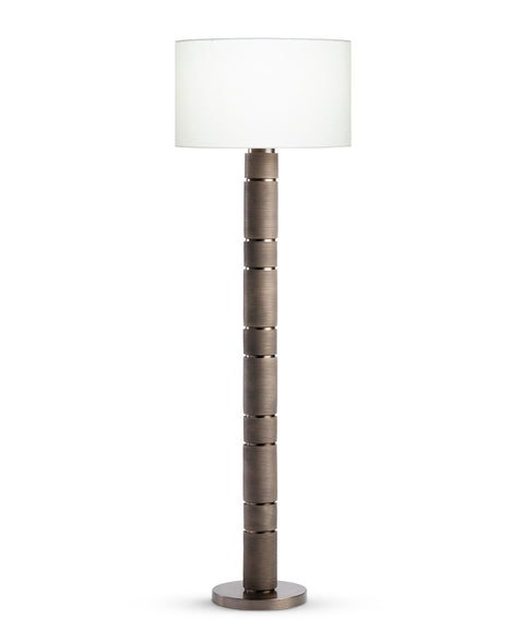 Melvin Modern Column Fluted Floor Lamp