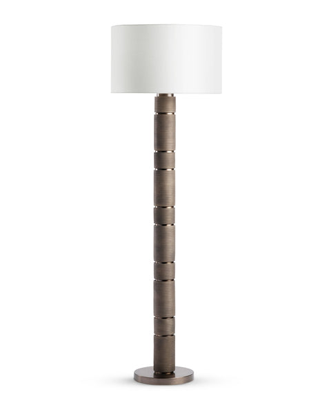 Melvin Modern Column Fluted Floor Lamp