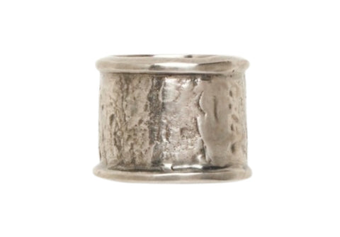 MELVIN NAPKIN RING | Antiqued Pewter | Set of 4