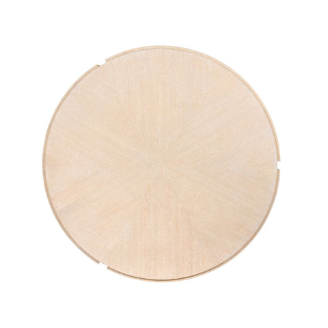 Mateo Modern Round Wood Coffee Table