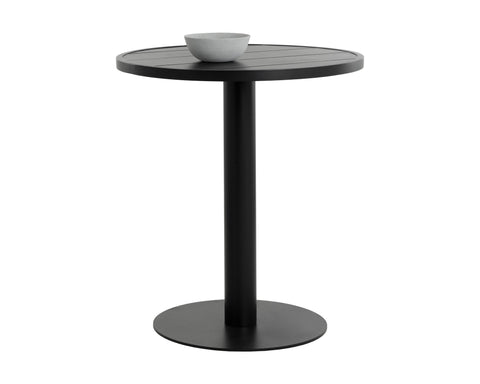 Sunpan Merano Modern Curved Drum Drink Table