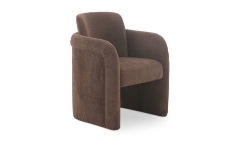 Mesto Timeless Minimalist Club Armchair with Rolled Arms