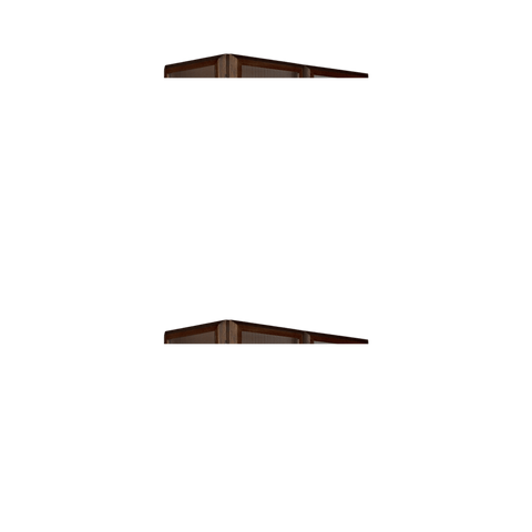 Collins Modern Hutch Cabinet with Matte Finish