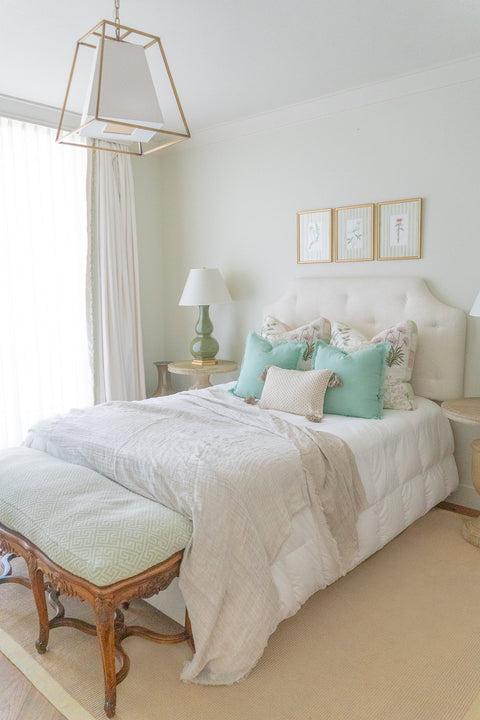 Anaya Monochromatic Contemporary Euro Fringe Throw Pillow - 26X 26