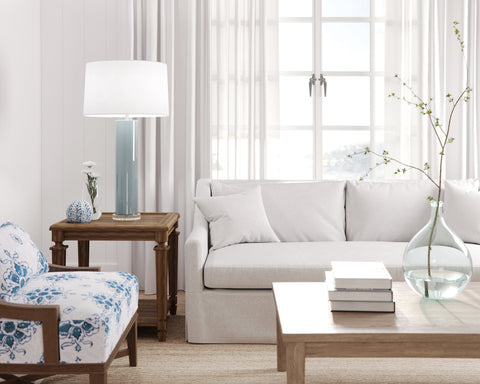 Miranda Ambient Coastal Cylinder Table Lamp