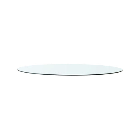 Mila Oval Solid Glass Table Accessories