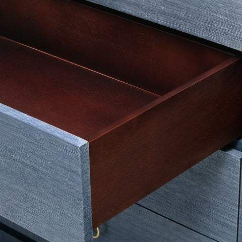 Ming Artful Traditionalist Lacquered Double Dresser