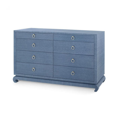 Ming Artful Traditionalist Lacquered Double Dresser