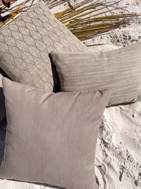 Anaya Outdoor Living & Garden Contemporary Square Accent Pillow - 14 x 20 - 20 x 20