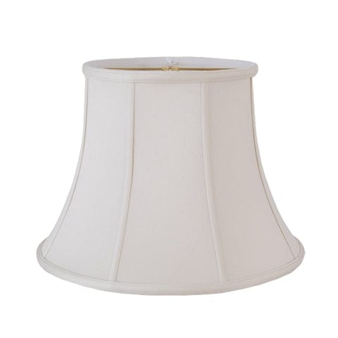 Modified Bell Supreme Satin Lamp Shade - Off White