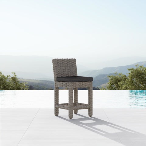 Outdoor Living & Garden Contemporary Hand Woven Counter Stool