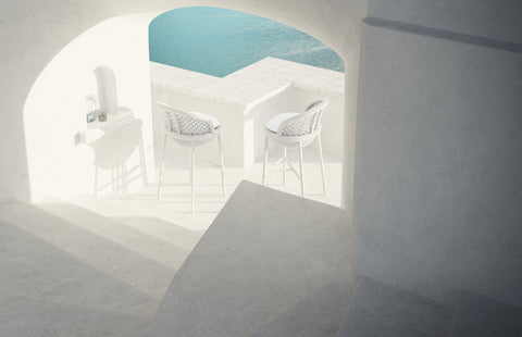 Montauk Lawn & Garden Coastal Garden Stool Outdoor Furniture