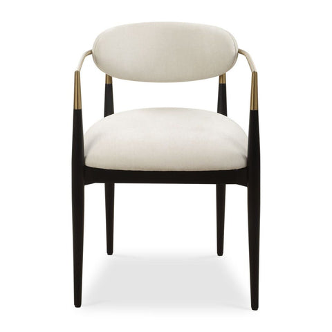 Timeless Minimalist Modern Velvet Dining Armchair