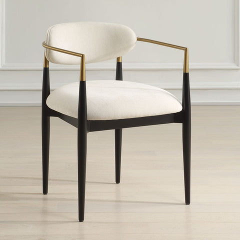 Timeless Minimalist Modern Velvet Dining Armchair