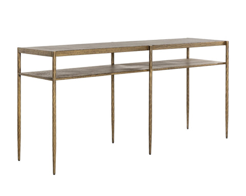 Naini Timeless Minimalist Entryway Console with Storage