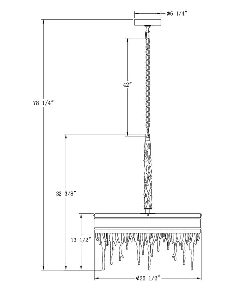 Natalie Modern Tiered Chandelier for Elegant Ambience