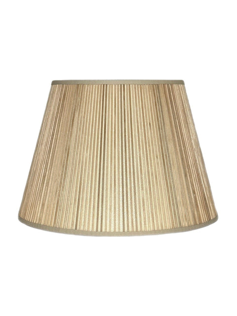 Natural Color British Empire Stick Lamp Shade - 14”, 16” & 18” Base