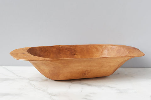 Everyday Organic Handmade Natural Wood Bowl