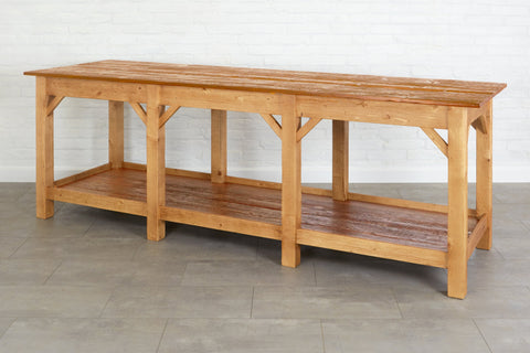 etúHOME Provence Timeless Minimalist Farmhouse Kitchen Island