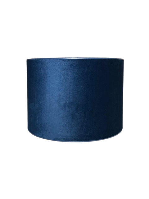 Navy Velvet Drum - Multiple Sizes