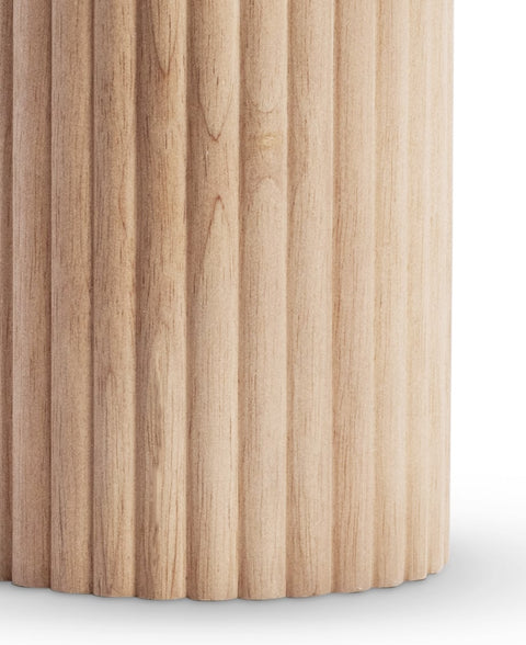 Nelson Modern Fluted Accent Table Lamp