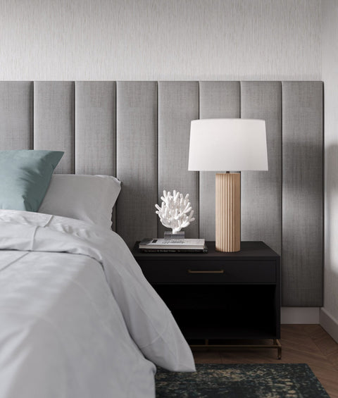 Nelson Modern Fluted Accent Table Lamp