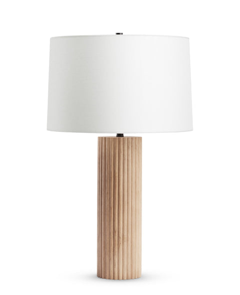 Nelson Modern Fluted Accent Table Lamp