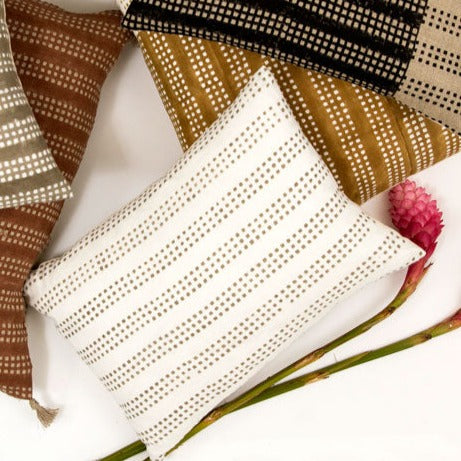 Filling Spaces Artful Traditionalist Bohemian Handcrafted Accent Throw Pillow - 18 x 18 - 20 x 20 - 22 x 22 - 24 x 24 - 26X 26 - 14 x 20 - 14 x 40 - 18 x 40 - 16 x 50