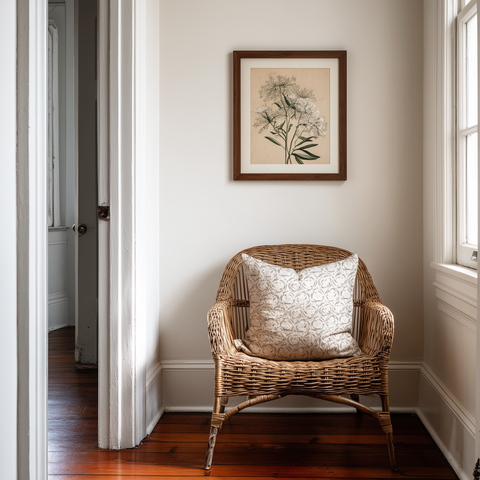 Nest Throw Pillow in Nutmeg