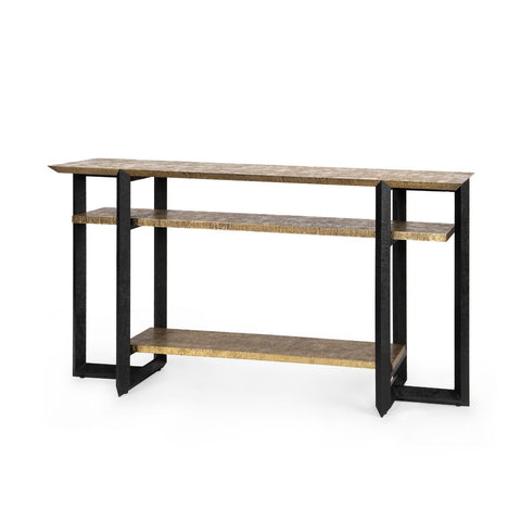 Villa & House Norman Bronze Console for Contemporary Entryway