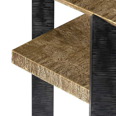 Villa & House Norman Bronze Console for Contemporary Entryway