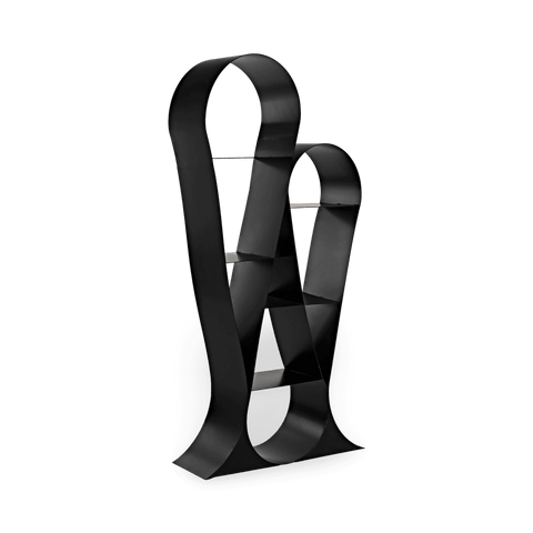 Contemporary Accent Bookcase with Matte Finish