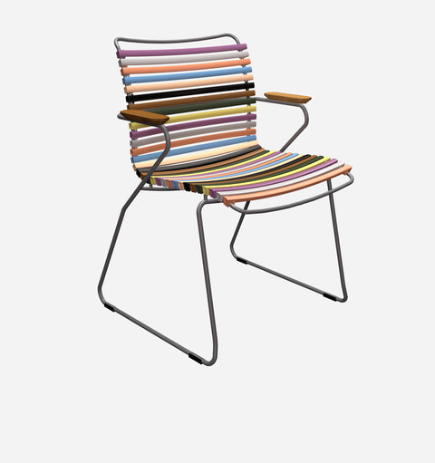 Outdoor Living & Garden Modern Cantilever Dining Armchair