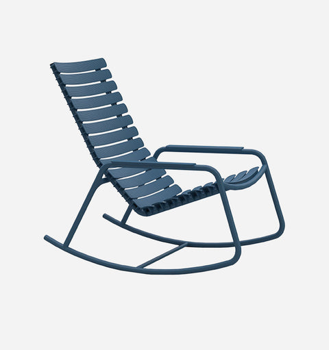 Modern Outdoor Living & Garden Splayed Slat Rocking Chair