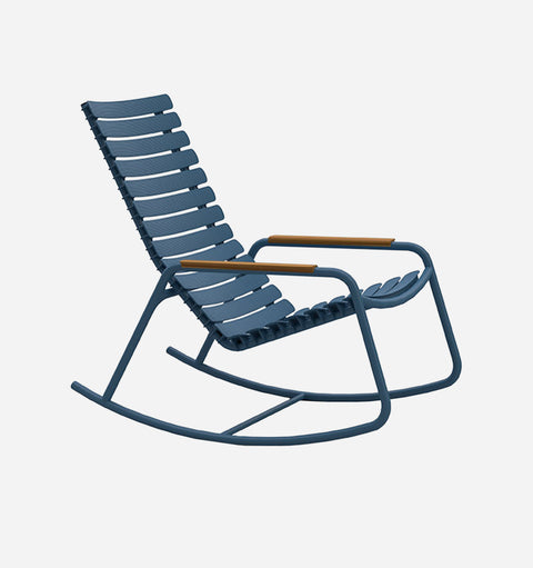 Modern Outdoor Living & Garden Splayed Slat Rocking Chair