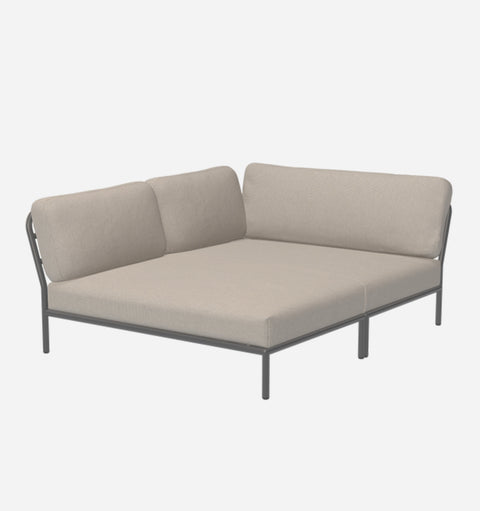 Level Modern L-Shape Chaise Sectional Sofa
