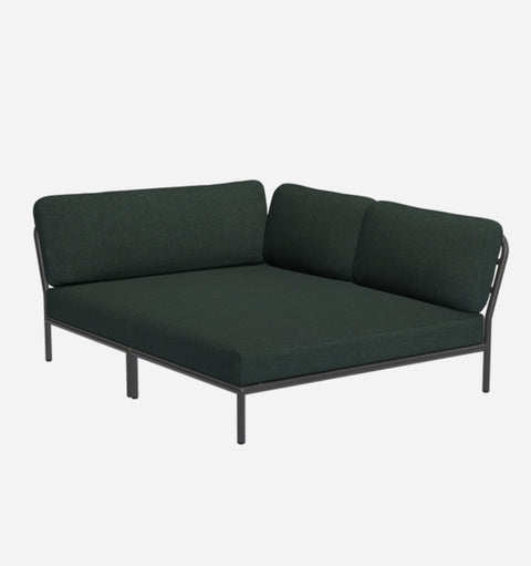 Level Minimalist Modern L-Shape Lounger Sofa