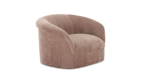 Thora Timeless Minimalist Contemporary Barrel Lounge Chair